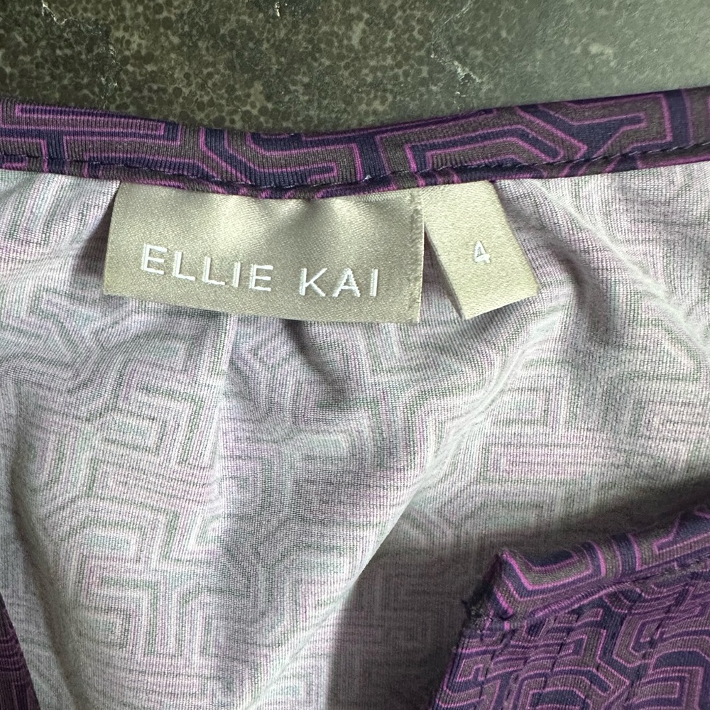 Ellie Kai Purple Dress - Picture 3 of 4